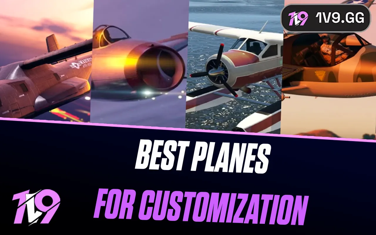 10 Best Planes For Customization In GTA Online